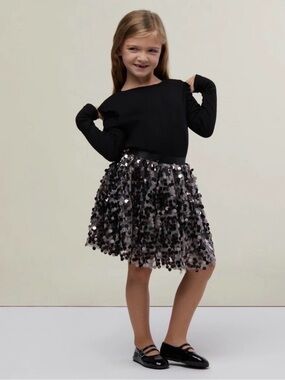 Rachel Parcell girls sequin skirt